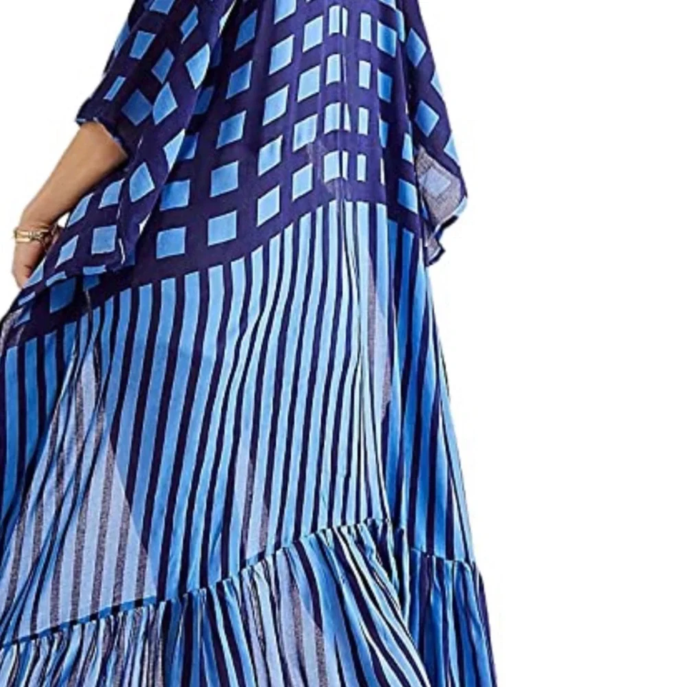 Kimono Long Sexy Coverup Dress - Picture 3 of 5